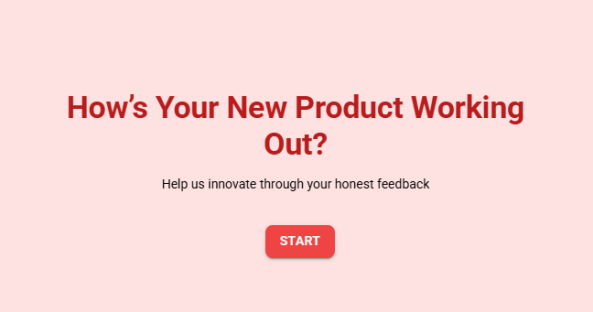 Product Feedback Survey
