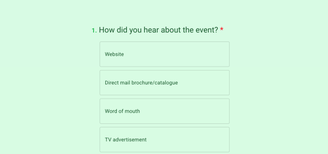 Event: Participation