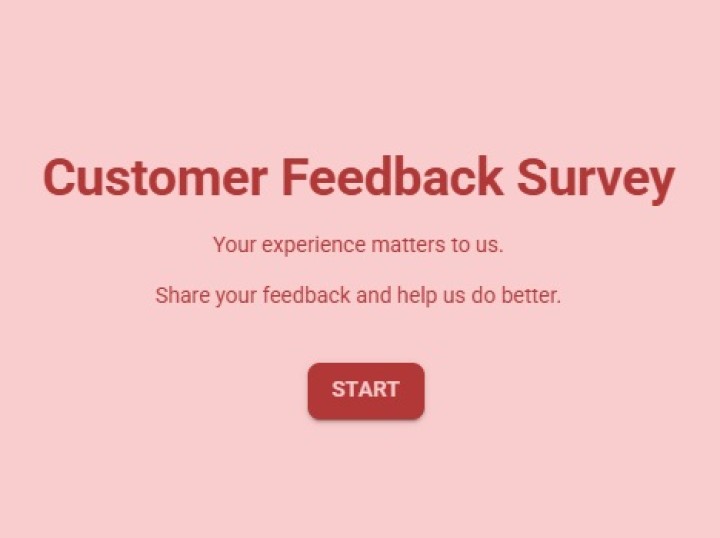 Customer Feedback Survey