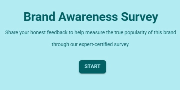 Brand Awareness Survey Template