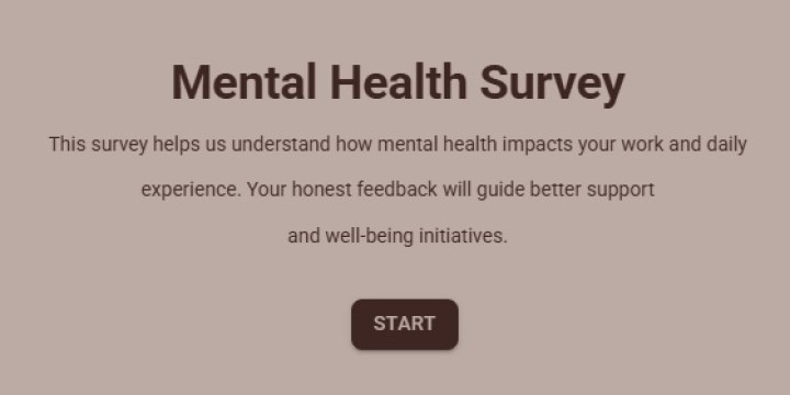 Mental Health Survey Template